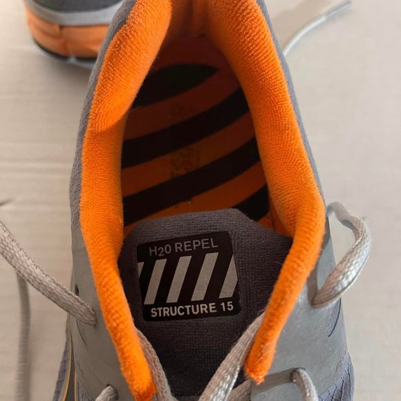 Men's NIKE sz 12 FLYWIRE H2O repel Structure 15~ Greyish-Orange -- - Picture 6 of 9